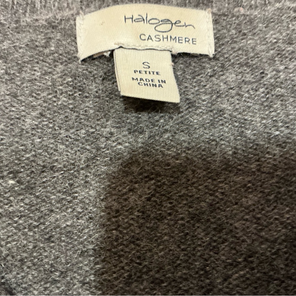 Halogen 100% Cashmere Check Pattern Button Down S… - image 6